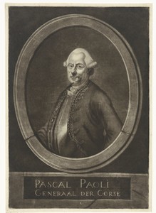 Portret van Pascal Paoli