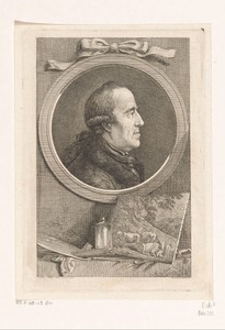 Portret van Pascha Johann Friedrich Weitsch