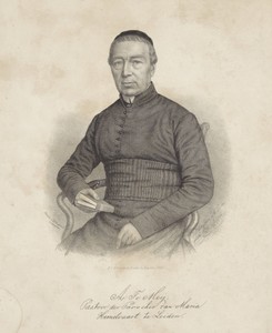 Portret van pastoor A. te Mey