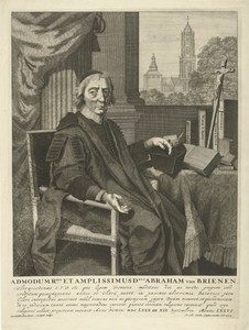 Portret van pastoor  Abraham van Brienen