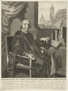 Portret van pastoor Abraham van Brienen