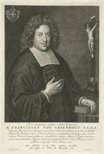 Portret van pastoor Franciscus van Groenhout