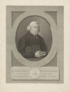 Portret van pastoor Henricus Kleyn