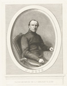 Portret van Pastoor J. Bots