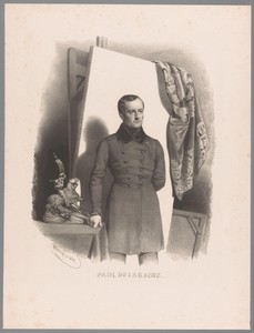 Portret van Paul Delaroche