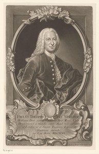 Portret van Paul Gottlieb Werlhof
