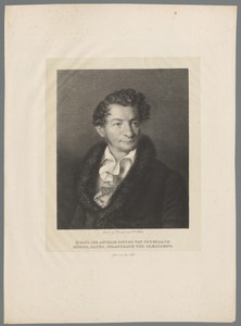 Portret van Paul Johann Anselm von Feuerbach