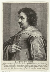 Portret van Paulus Pontius
