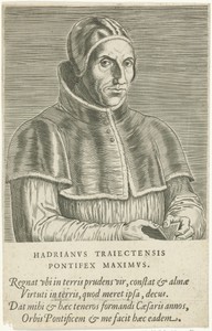 Portret van paus Adrianus VI