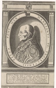 Portret van paus Adrianus VI