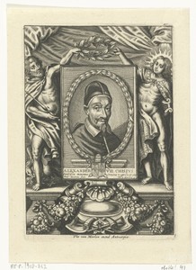 Portret van paus Alexander VII
