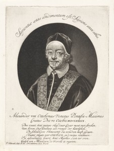 Portret van paus Alexander VIII