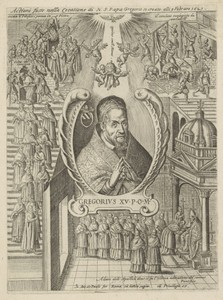 Portret van paus Gregorius XV