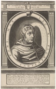 Portret van paus Leo X