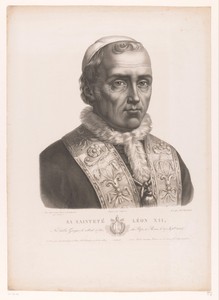 Portret van paus Leo XII
