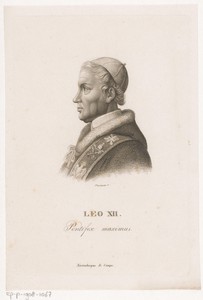 Portret van paus Leo XII