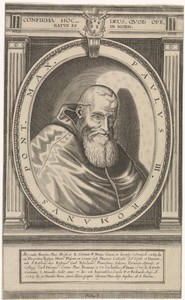 Portret van paus Paulus III