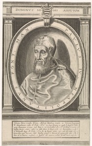 Portret van paus Paulus IV