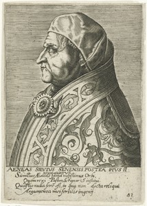 Portret van paus Pius II