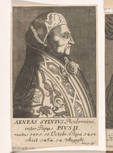 Portret van paus Pius II