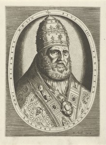Portret van paus Pius IV