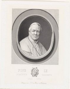 Portret van Paus Pius IX