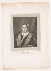 Portret van paus Pius IX