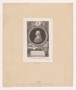 Portret van paus Pius VI