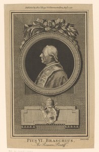 Portret van paus Pius VI