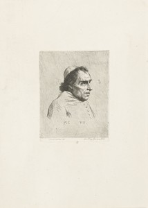 Portret van paus Pius VII