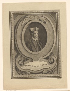 Portret van Pedro de la Gasca