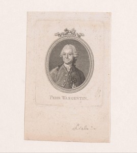 Portret van Pehr Wargentin