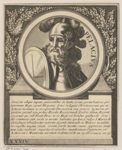 Portret van Pelagius, koning van Asturië