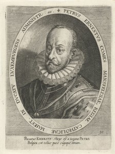 Portret van Peter Ernst graaf van Mansfeld