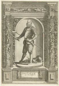 Portret van Peter Ernst I graaf von Mansveld-Vorderort