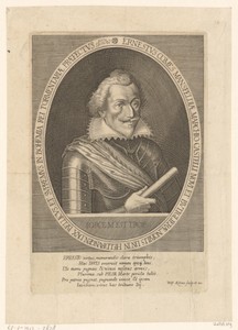 Portret van Peter Ernst von Mansfeld