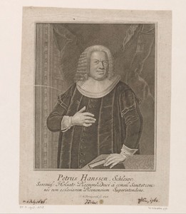 Portret van Peter Hanssen