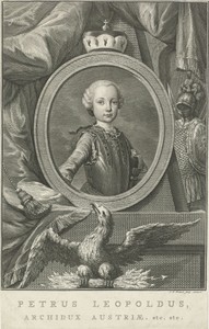 Portret van Peter Leopold, aartshertog van Oostenrijk