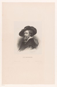 Portret van Peter Paul Rubens