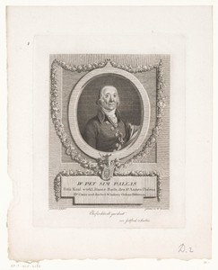 Portret van Peter Simon Pallas