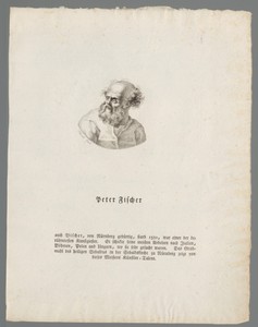 Portret van Peter Vischer