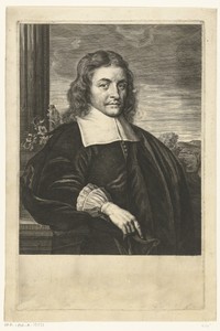 Portret van Petrus Bortius