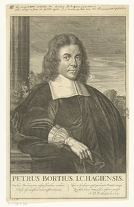 Portret van Petrus Bortius