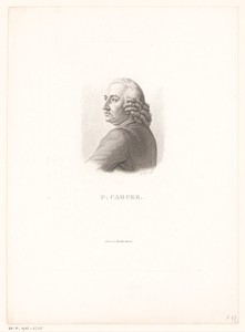 Portret van Petrus Camper