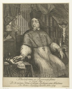 Portret van Petrus Codde, aartsbisschop van Utrecht