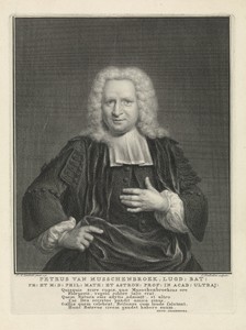 Portret van Petrus van Musschenbroek