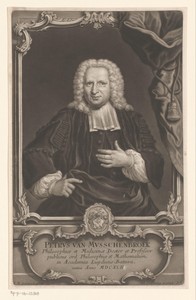 Portret van Petrus van Musschenbroek
