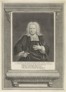 Portret van Petrus van Musschenbroek