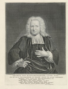 Portret van Petrus van Musschenbroek