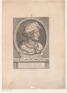 Portret van Pharamond, koning der Franken